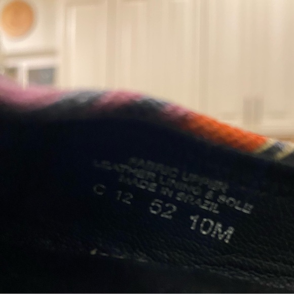 Tory Burch Reva Bauer Stripe Printed Canvas Flats - Picture 6 of 10